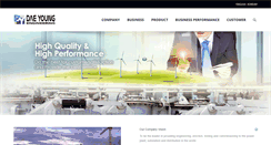 Desktop Screenshot of dyeng.com